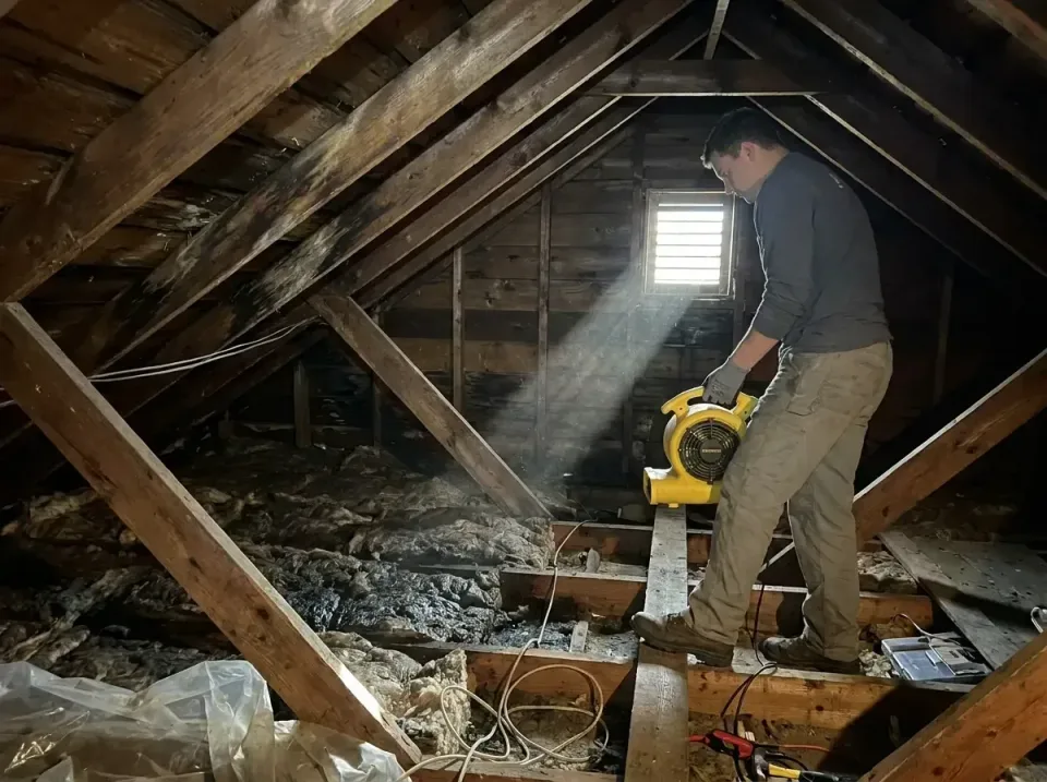attic-water-damage-drying-proc-007 — frequently asked questions, Emergency Water Extraction & 24/7 Flood Response in South D…